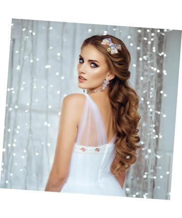 FRCOLOR 2 Pairs hairpin bow hair accessories tassel hair accessories hair catch barrette traditional tassel barrettes pearl bow clips for women child polyester ponytail Princess - Buy Online on GoSupps.com