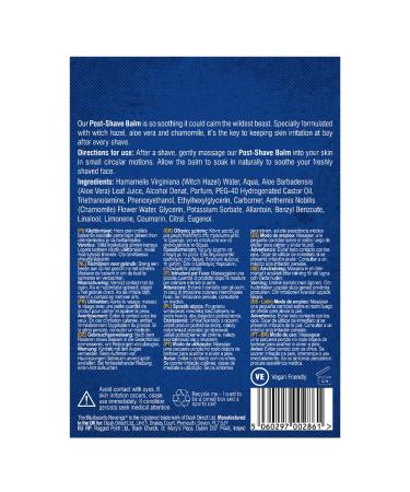 Buy The Bluebeards Revenge Post Shave Balm 30ml | Vegan Friendly Moisturising Aftershave for Men | Soothes & Rehydrates Skin International Shipping - Buy Online on GoSupps.com