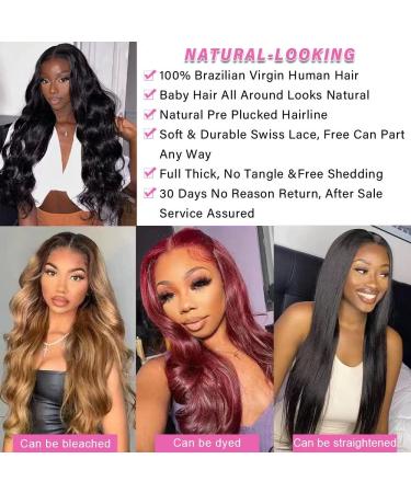 DDSNNT 10A Brazilian Body Wave Bundles with Closure- 3 Bundles of Unprocessed Human Hair (16 18 20) + 4x4 Lace Closure- Natural Color Body Wave Set - Buy Online on GoSupps.com