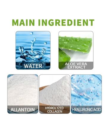 Advanced Scar Repair Serum - Intensive Overnight Cream for Face & Body - Nature Scar Treatment Gel - Pregnancy Safe - Smoothing Skin Care Essence (Green) - Buy Online on GoSupps.com