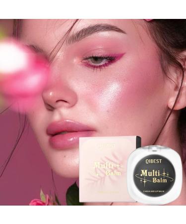 Color Changing Blush Waterproof Black Cream Blush - Non-Greasy Cheek and Lip Blush Tint Long-Lasting Temperature Changing Blush for Beautifying - Buy Online on GoSupps.com
