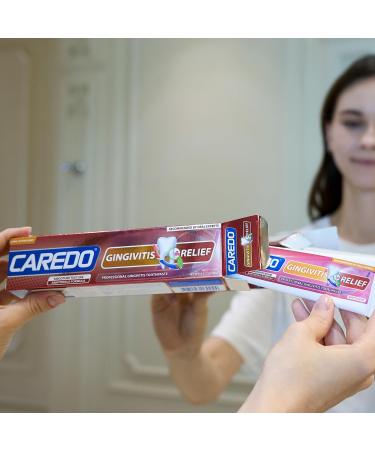 Dentifrice CAREDO pour la gingivite soin r parateur des gencives traitement des gencives saignantes et gonfl es traitement des gencives sensibles traitement de la gingivite pour adultes 100 g - Buy Online on GoSupps.com