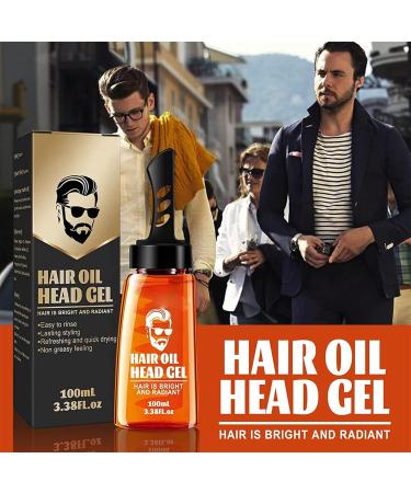2 in 1 Hair Wax Gel with Comb Long Lasting Hair Styling Gel for Men Hair Wax Moisturizing Hair Styling Gel for Hair Ends Easy to Wash (2pcs) - Buy Online on GoSupps.com
