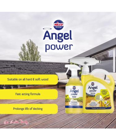 Nilco Angel Power Decking Cleaner & Foam Gun 2L - Buy Online on GoSupps.com