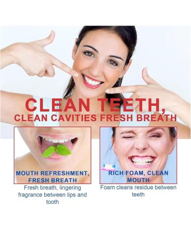 SP-6 Probiotic Toothpaste for Lightening & Stain Removal - 3PC Brightening Formula for Deep Cleaning & Fresh Breath - Buy Online on GoSupps.com