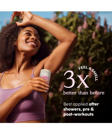 Kukka Deodorant - La Vie En Rose Aluminum Free Natural Deodorant for Men & Women | Long Lasting Lavender Rose (2.65 Fl Oz) - Alcohol & Paraben Free Travel Size - Buy Online on GoSupps.com