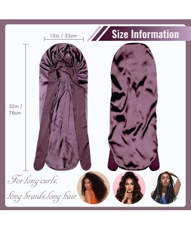 Bonnet Queen Satin Silk Sleeping Cap | Adjustable Night Hair Care for Curly Long Hair | Mr. Motorship Breathable Curlers - Buy Online on GoSupps.com