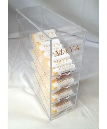 Maya Organic Lip Balm Pack of 4 - Classic Mint Tea Acai Berry Bliss Grapefruit - Buy Online on GoSupps.com