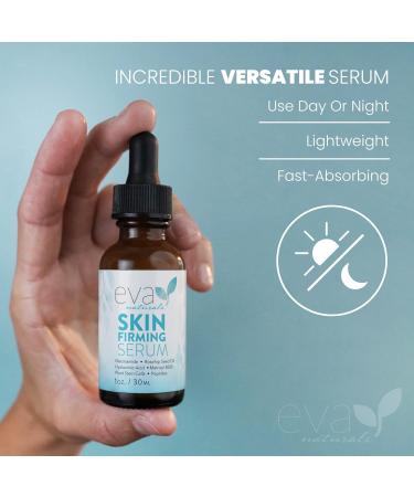 Skin Firming Serum with Niacinamide, Vitamin C, Hyaluronic Acid - Acne & Wrinkle Serum for Sensitive Skin - 1 Fl Oz - Buy Online on GoSupps.com