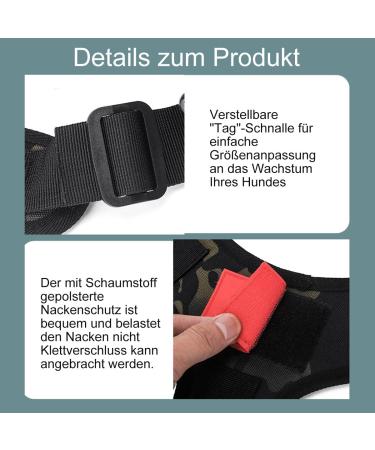 Hundred Backpacks - Waterproof Dog Saddle Backpack for Large Dogs | Light & Removable Hiking Pack with Dishes | Ideal for Outdoor Adventures - Buy Online on GoSupps.com