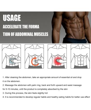 Men's Ginger Care Serum - Essential Oil for Belly Tightening & Muscle Shrinking | International Shipping Available - Buy Online on GoSupps.com