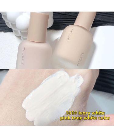 Dry Skin Foundation | Creamy Natural Foundation | Heat & Sweat Resistant Matte Concealer Lightweight Liquid Moisturizing Brightening Foundation for Makeup Puchen - Buy Online on GoSupps.com