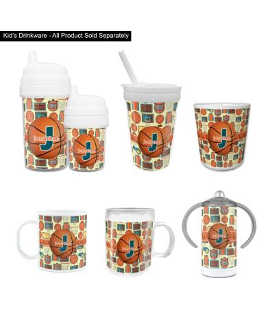 Personalized Basketball Baby Sippy Cup | Custom Infant Sports Bottle - Buy Online on GoSupps.com