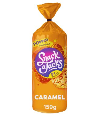 Snack a Jacks Caramel Flavour Rice Cakes| 159g