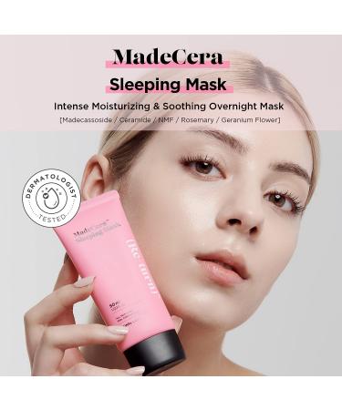 SKINRxLAB Cera Sleeping Mask 50ml - Overnight Moisturizing Mask with Ceramide Cica & Rosemary for Dull Skin - Buy Online on GoSupps.com