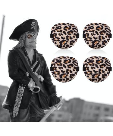 4pcs Soft 3D Adjustable Leopard Eye Patches for Adults | Improve Weak Vision & Strabismus Recovery - Buy Online on GoSupps.com