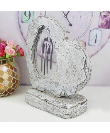 YLSMILE Heart Shaped Paw Print Pet Memorial Stone | Loss of Pet Gifts & Grave Marker for Dogs - Buy Online on GoSupps.com