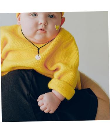 Ibasenice Crystal Infant Necklace - Newborn Milk Teeth Stalks Pendant | Baby Zodiac Sign Container - Perfect Gift for Newborns - Buy Online on GoSupps.com