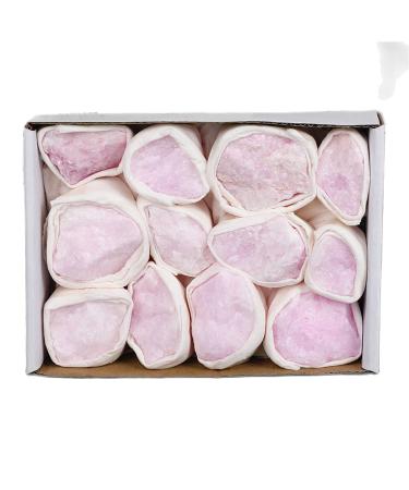 Natural Crystal Rough Natural Quartz Crystal 1Box Natural Pink oragonite Stone Specimen 600-700g for Home Decoration colletion Home Office Decor