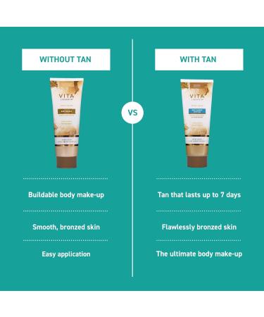 Vita Liberata Body Blur: Skin Perfecting Body Foundation for Flawless Bronze Glow - 3.38 Fl.Oz Medium - Buy Online on GoSupps.com