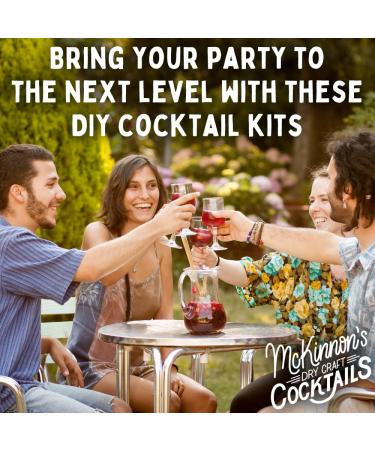 McKinnons Dry Craft Cocktails DIY Mixology Infusion Kit | Strawberry-Lemonade | Dehydrated Fruit & Herbs | Serves 8-16 Drinks | Handmade in the USA - Buy Online on GoSupps.com