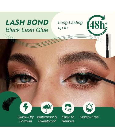 KEYYOU Lash Bond and Seal 10ML - Strong Gentle Waterproof Lash Glue for Sensitive Eyes | Perfect for Lash Clusters - Buy Online on GoSupps.com