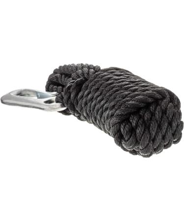 Attwood 11739-2 Poly Winch Rope | 3/8-Inch x 20-Feet | Steel Hook Included - Buy Online on GoSupps.com