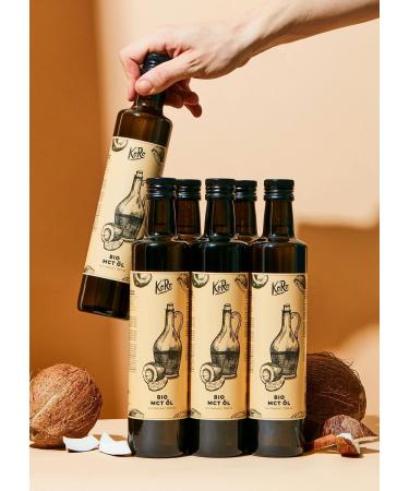 KoRo KoRo - MCT Oil 500 ml - Neutral Flavor - Obtained from Pure Coconut Oil - Organic Quality - Buy Online on GoSupps.com