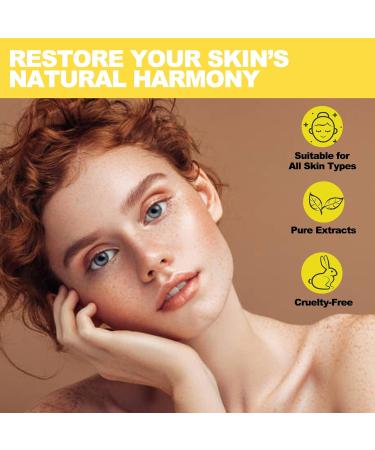 Turmeric Glow Cleansing Pads | Foaming Exfoliating Face Pads for Brighter Skin (4pcs) - Shop Internationally - Buy Online on GoSupps.com