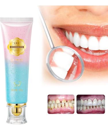 Nicotinamide Dazzle White Toothpaste - Probiotic Stain Removal & Whitening (2pcs) | Sparkling White Smile - Buy Online on GoSupps.com
