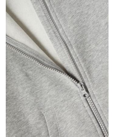 Buy NAME IT Girl Sweat Jacket Long Sleeve 116 in Grey Melange Stylish & Comfortable | International Shipping Available - Buy Online on GoSupps.com