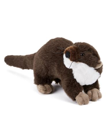 Zappi Co Plush Children's Stuffed Soft Cuddly Plush Toy-Part of Safari Animals Collection Perfect for Kids (30cm Depth)(Otter)
