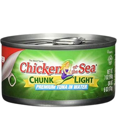 P2P Canned Premium Tuna in Water Chunk Light Wild Caught Fat Free Low Sodium High Protein Easy Open 7 Oz Can 12 Counts Pack - Buy Online on GoSupps.com