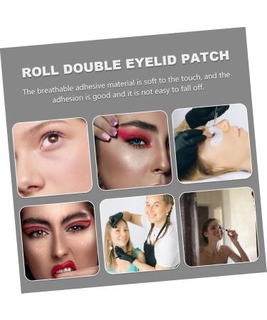 FOMIYES 12 Sheets Eyelid Tape Fiber Double Eyelid Sticker Eyelid Sticker Tape Women Eyelid Tape Eyelid Stickers Pink Beautiful Eyes Fiber Strip - Buy Online on GoSupps.com