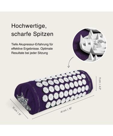 Shaktimat Original Acupressure Pillow for Advanced Relaxation | Ethical Indigo Handcrafted for Neck Shoulder Head Relief - Buy Online on GoSupps.com