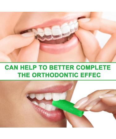 20 PCS Retainer Chewies Chewies Aligner Tray Seaters Aligner Chewies Mint Flavor Standard 20 pieces Green Mint - Buy Online on GoSupps.com