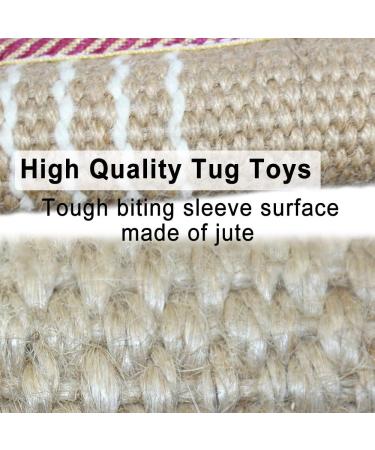 Durable Dog Tug Toy with 2 Handles - Best for Tug of War & Training - Medium to Large Dogs - Style 1 - Buy Online on GoSupps.com