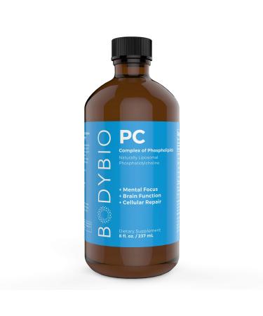 BodyBio PC Liposomal Phospholipid Complex 8 fl oz