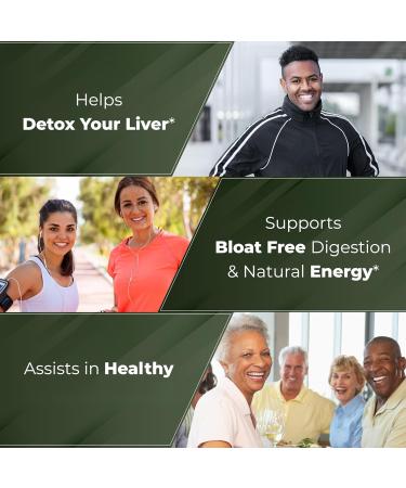 Liver Cleanse and Detox Capsules Repair Support - Buy Online on GoSupps.com