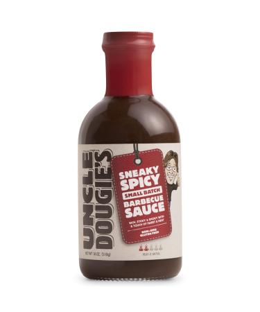 Uncle Dougie's Sneaky Spicy BBQ Sauce - Pack of 4
