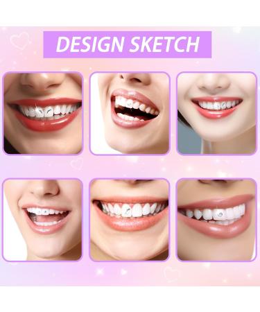 Buy Tartar Jewelry Set | DIY Tooth Gemstone Kit with Purple & Silver Tooth Drill | Multicolored Tooth Gem Set with Hardening Light & Glue - Buy Online on GoSupps.com