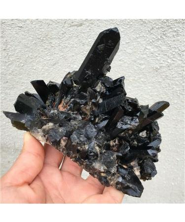 Natural Black Quartz Cluster Specimen Crystal s - Buy Online on GoSupps.com