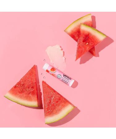 Yes To Watermelon Hydrating Lip Balm - 3-Pack | Non-Sticky Moisture Lock Natural & Cruelty-Free | Restores Dry Cracked Lips | 0.15 Oz Each - Buy Online on GoSupps.com