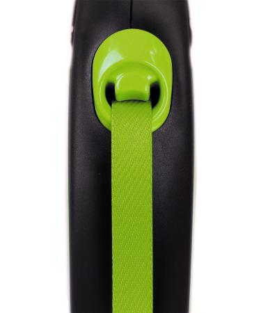 Flexi Retractable Leash New Neon Green - Small | Durable & Stylish | Perfect for Dogs - International Shipping Available - Buy Online on GoSupps.com