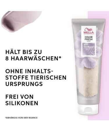 Wella Professionals Color Fresh Mask - Revitalize Hair Color with Nourishing Oils | Pearl Blonde 500ml | For All Hair Types - Shop Internationally - Buy Online on GoSupps.com