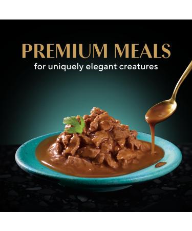 Sheba Gravy Indulgence Perfect Portions Adult Wet Cat Food Beef Entr e in Extra Gravy 75g Tray (24 Pack) - Buy Online on GoSupps.com