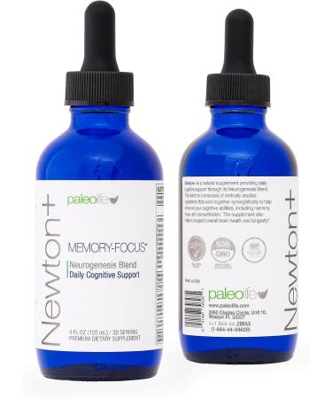 Newton+ Premium Brain Supplement for Memory Focus and Concentration. Enhances Cognitive processes and Mental Clarity. 30 Servings 1 - Buy Online on GoSupps.com