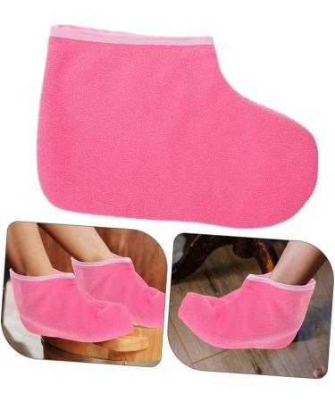 Gatuida Sachets de Cire de Beaut pour Pieds 2 Paires pais Rose Fonc Bord Blanc Protection Thermale Soins Spa P dicure Domicile - Buy Online on GoSupps.com
