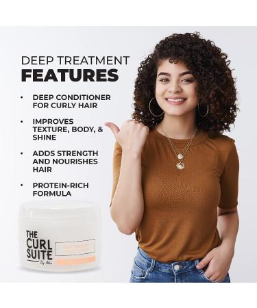 Restoring Deep Treatment Hair Masque for Dry Damaged Curls - 8 Oz - Buy Online on GoSupps.com