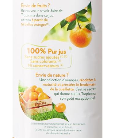 Tropicana Orange Juice Without Pulp - 1.5L Bottle - Buy Online on GoSupps.com